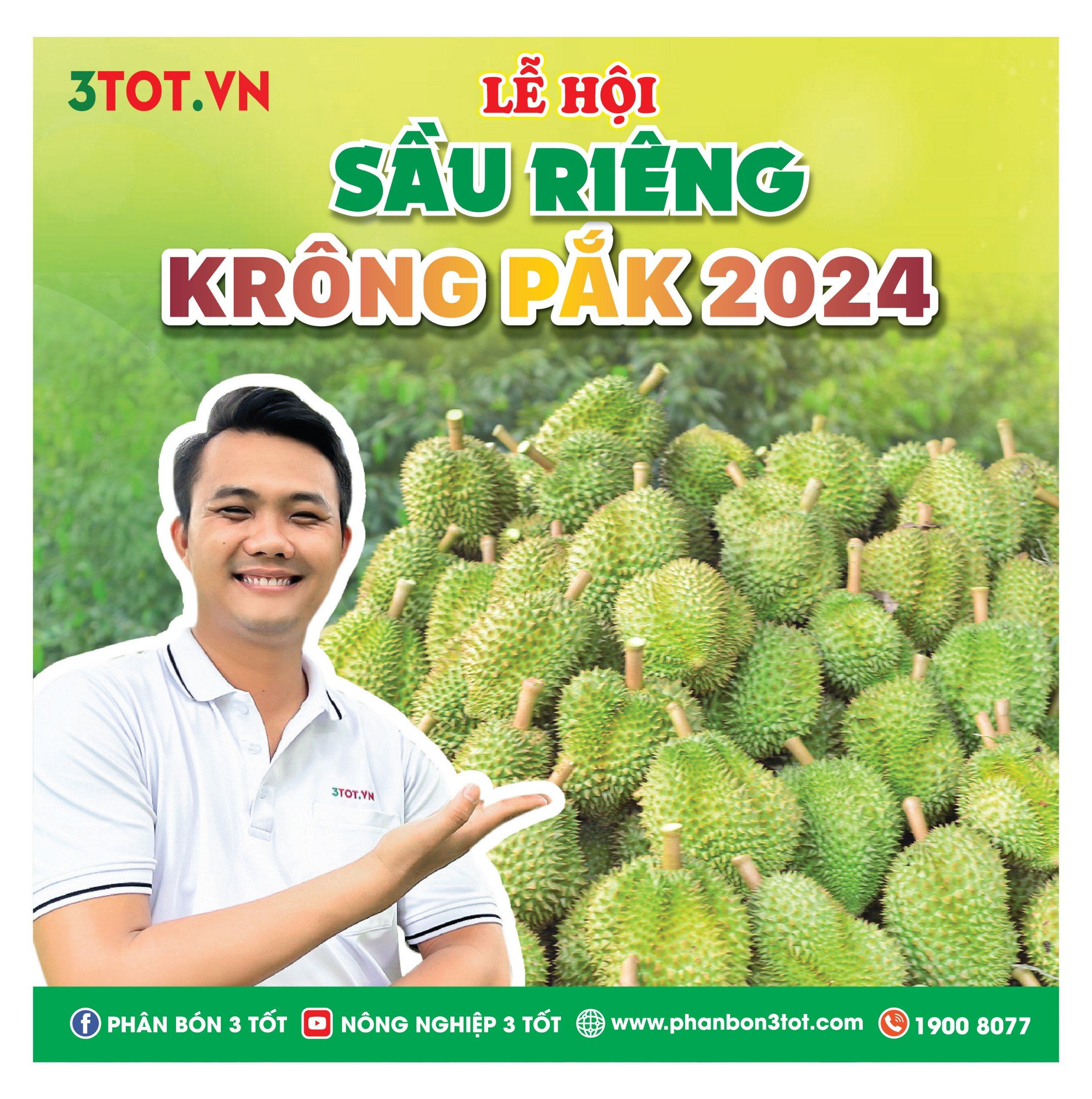 LỄ HỘI SẦU RIÊNG KRÔNG PẮC LẦN THỨ II 2024 - TRẢI NGHIỆM ĐỘC ĐÁO LỄ HỘI SẦU RIÊNG KRÔNG PẮC LẦN THỨ II 2024 - TRẢI NGHIỆM ĐỘC ĐÁO