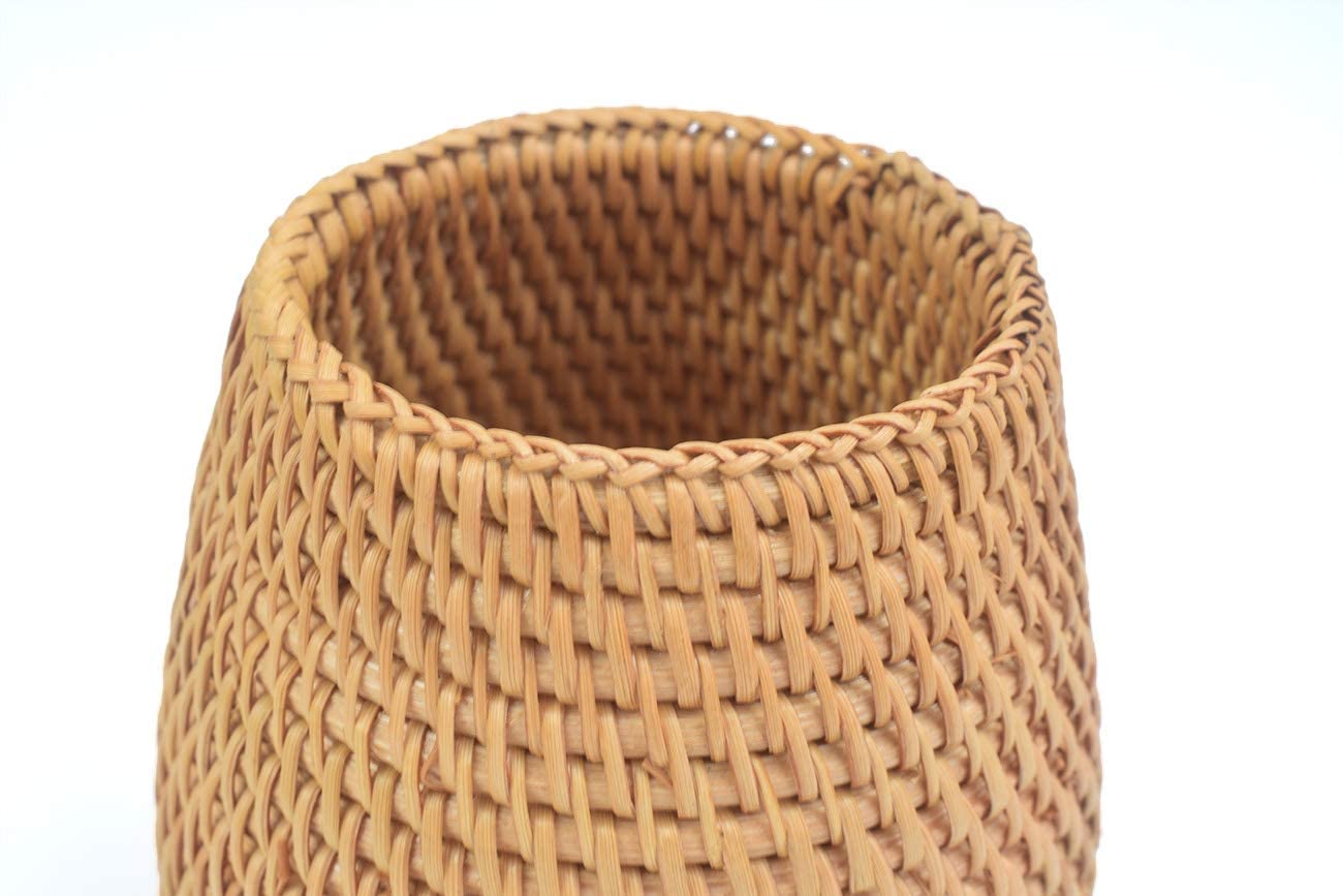 Rattan Pen Cup 03