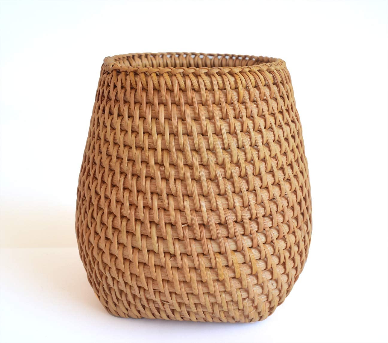 Rattan Pen Cup 03