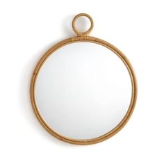 Decorative Round Rattan Mirror
