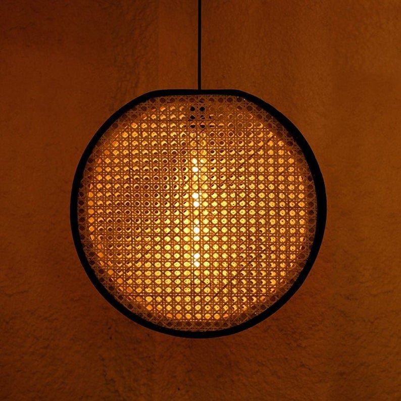 New collection Bamboo Hanging Lamp Bamboo Lampshade Bamboo Pendant Light SET of 2 lampshade