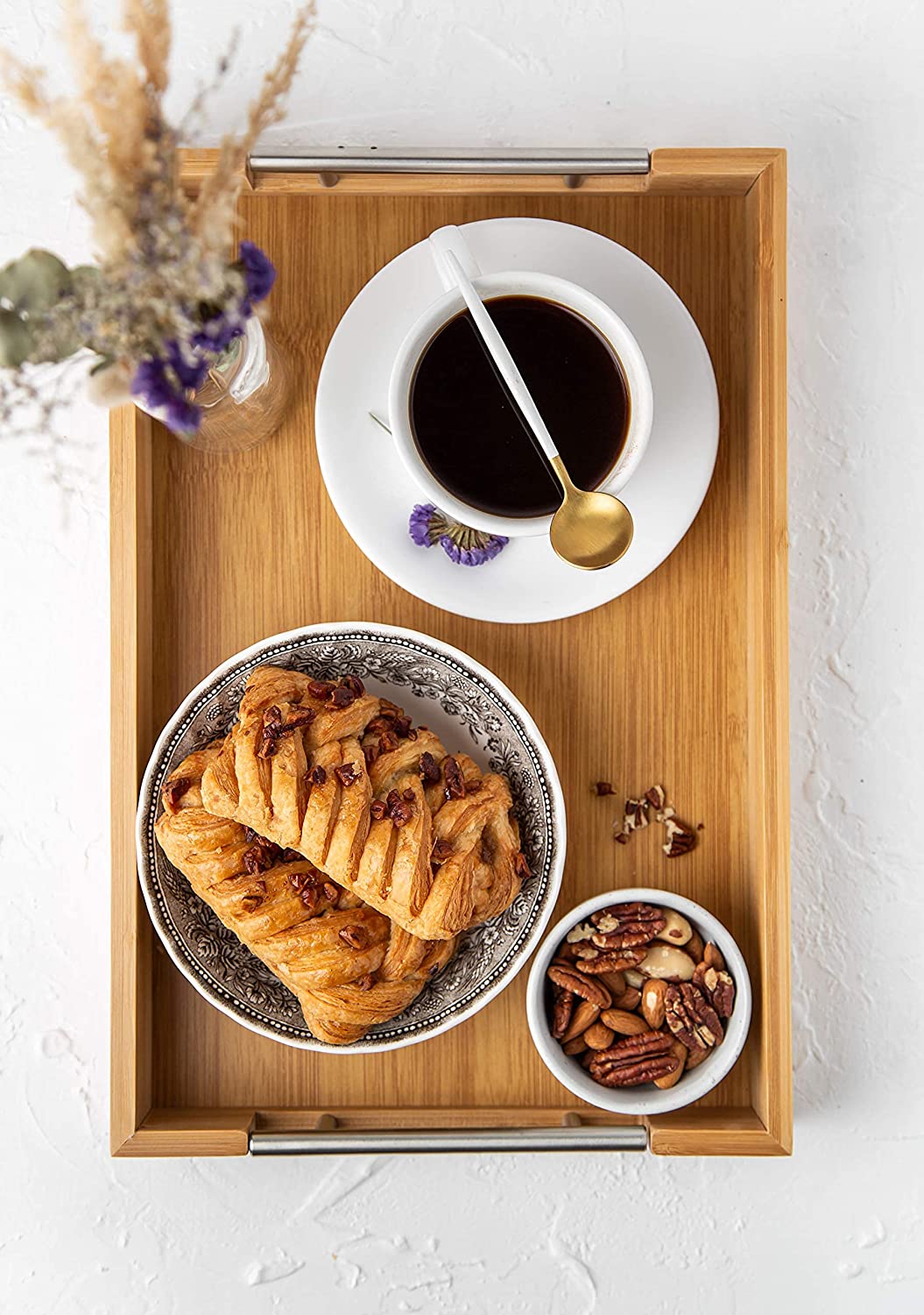 Hot Selling Cheap Custom Promotional Durable Round Custom Bamboo Tray Serving Tray
