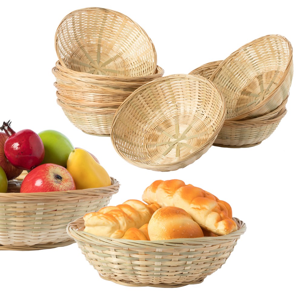 Homeware Bamboo Bread Basket/ Best selling Vietnamese crafts Bamboo Bread Tray