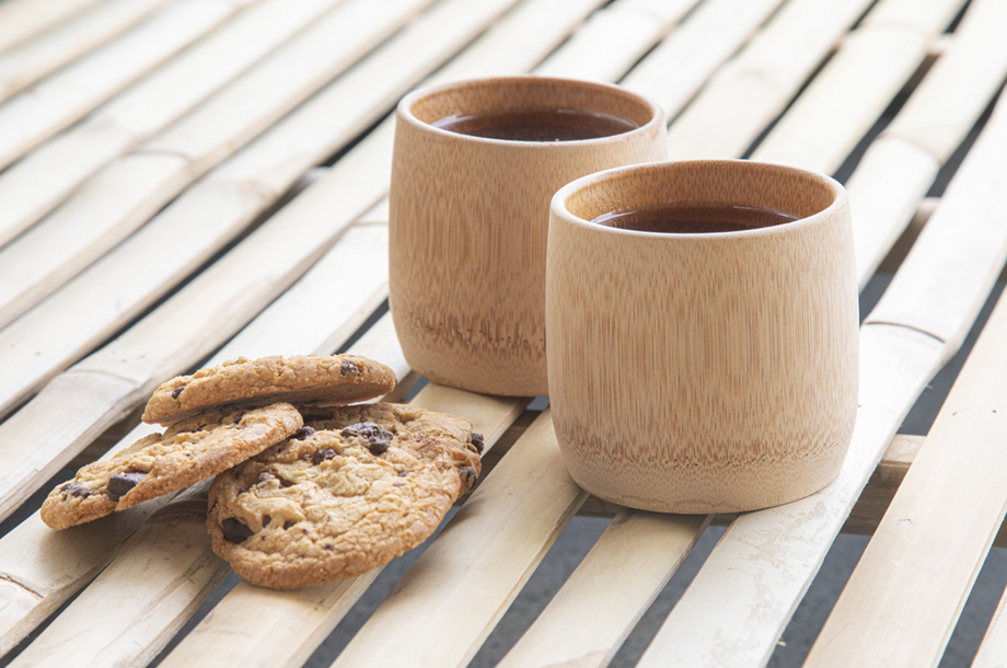 Wholesale Vietnamese Natural Bamboo Tea Cup BPA free instead plastic