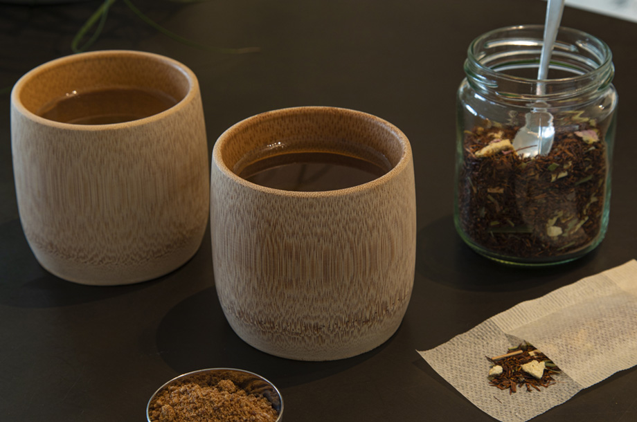 Wholesale Vietnamese Natural Bamboo Tea Cup BPA free instead plastic