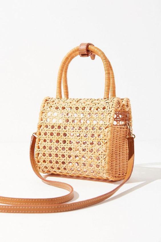 Rattan Handbag for Wholesale