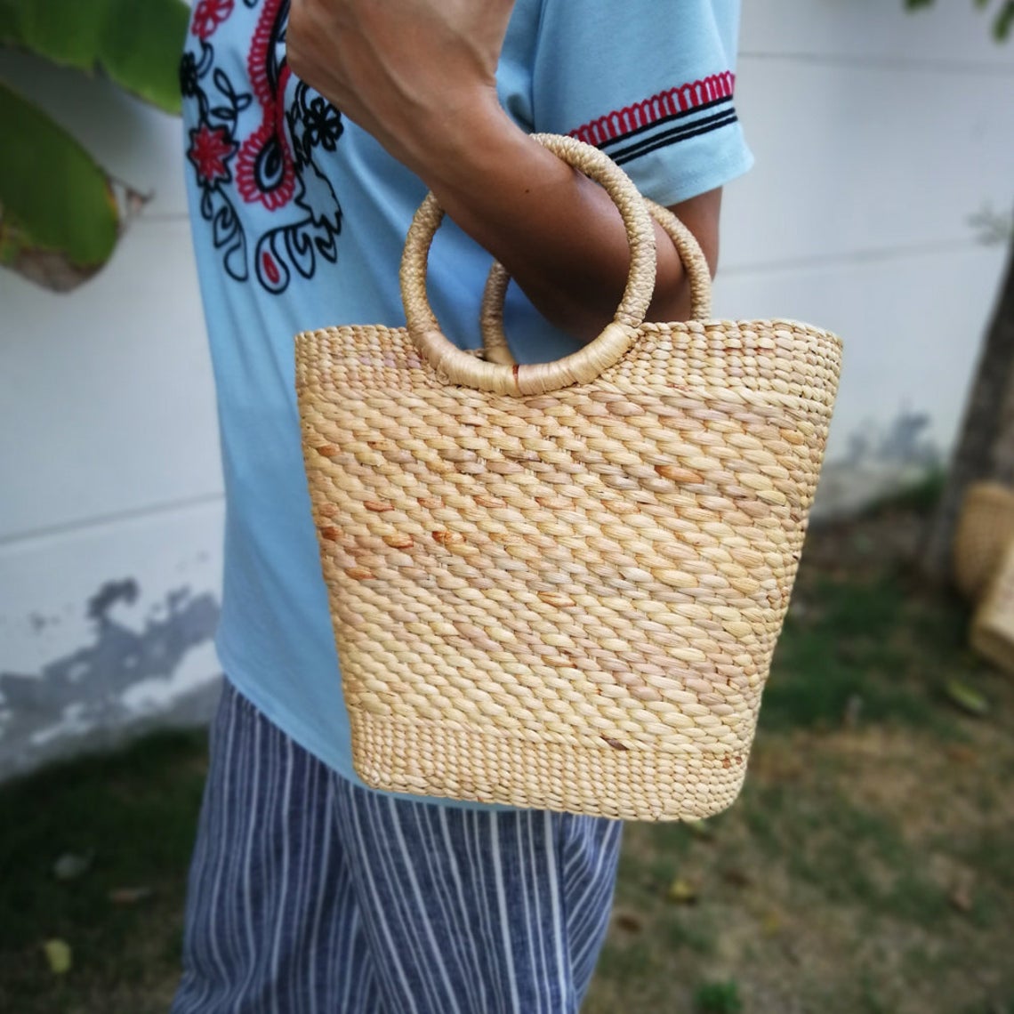 Natural water hyacinth bag / handbag wholesale in Vietnam