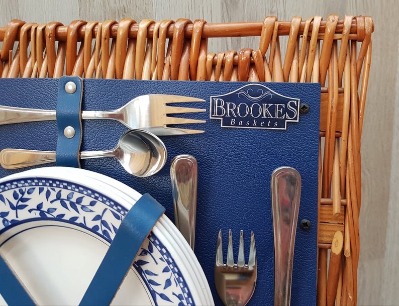 Factory sales Wicker Picnic Basket, Complete Picnic Basket, Picnic Basket for 4, Hamper