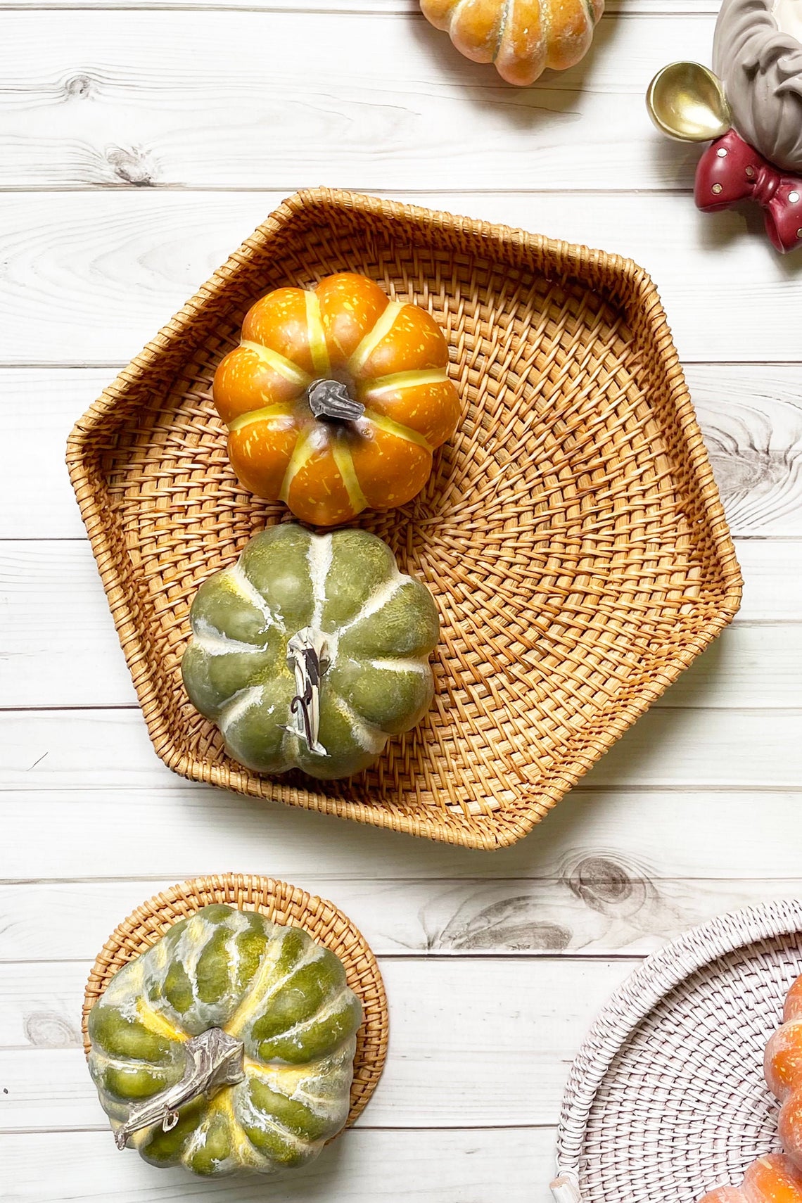 Eco-friendly rattan tray made from Vietnam, woven handmade
