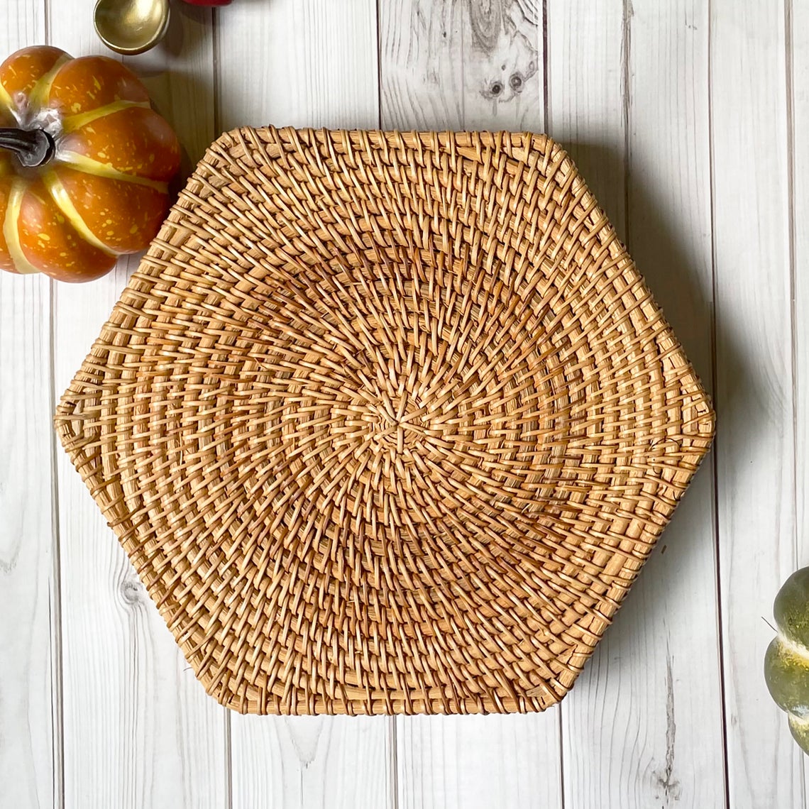 Eco-friendly rattan tray made from Vietnam, woven handmade