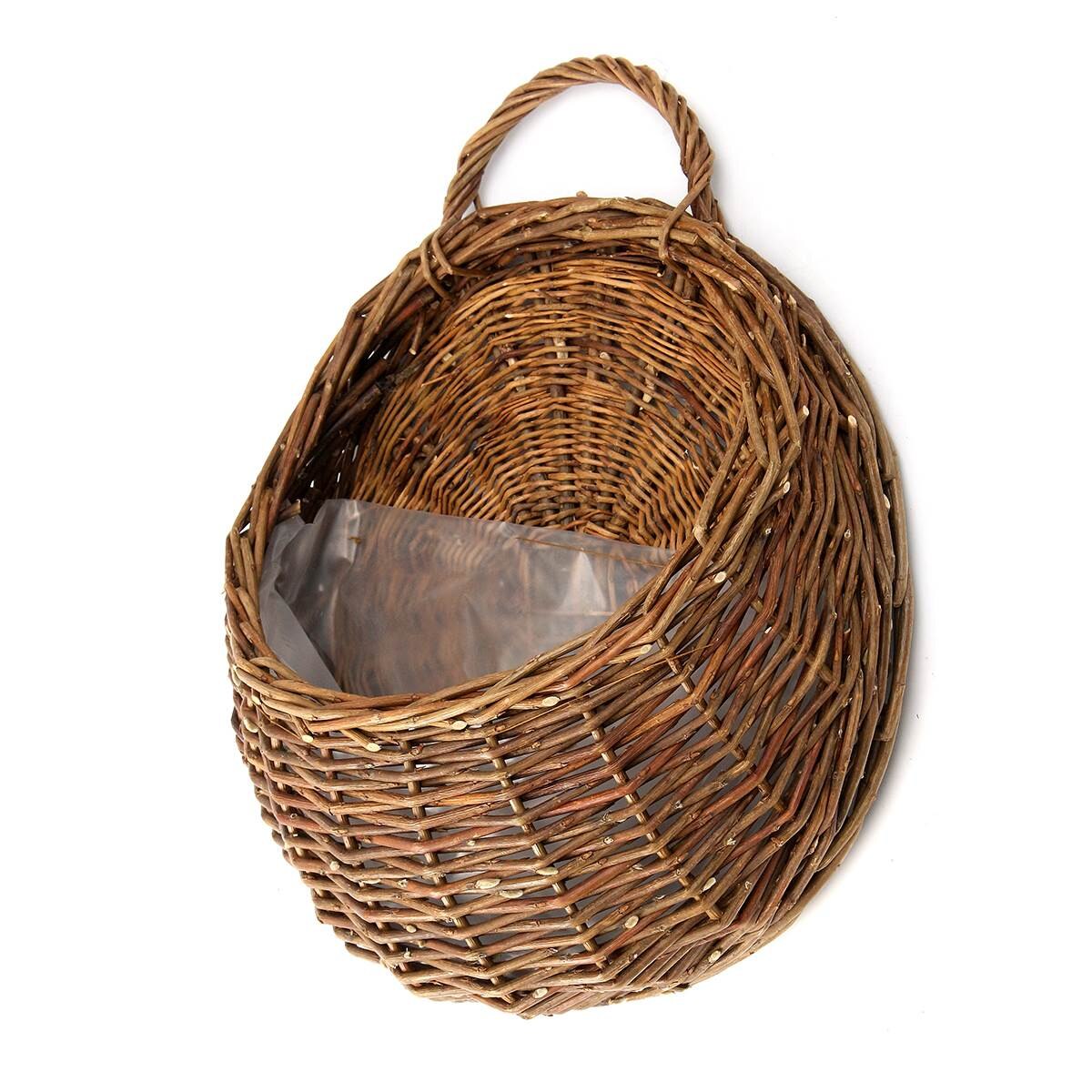 Artificial Flowers Wall Mounted Basket For Home Decor made in Vietnam