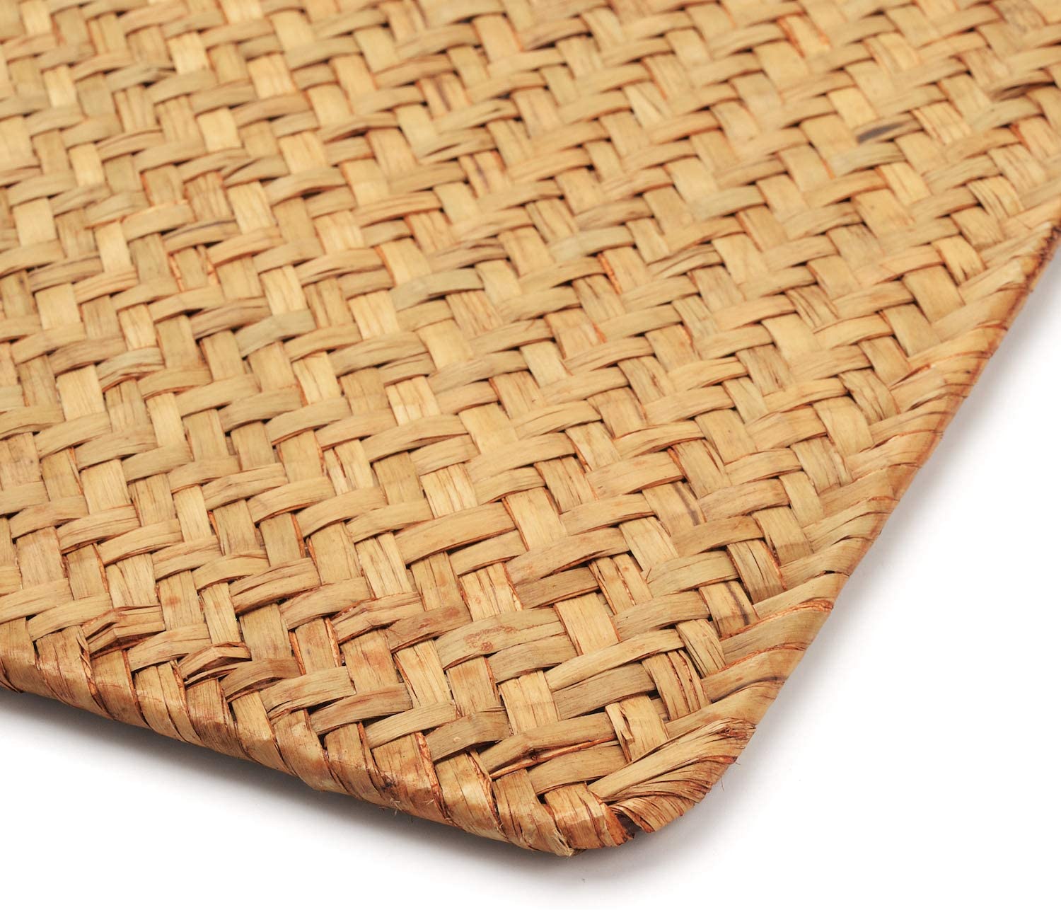 Retail A Set of 4 Rectangular Hand Woven Non-Slip Sea grass Place mat with Heat Resistant function