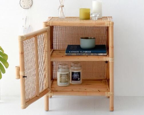 Elegance Lennox Rattan Bedside Table Used for Bedroom - TPC002