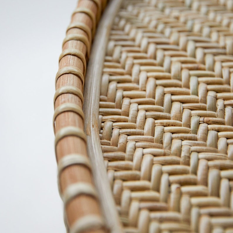 Handmade Wicker Cane Rattan Coffee Table for Home Interior Design - TPTB004