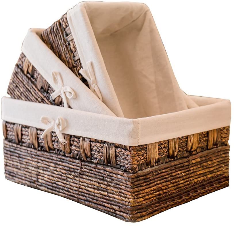 Hot sale water hyacinth banetton bread proofing basket made in Vietnam