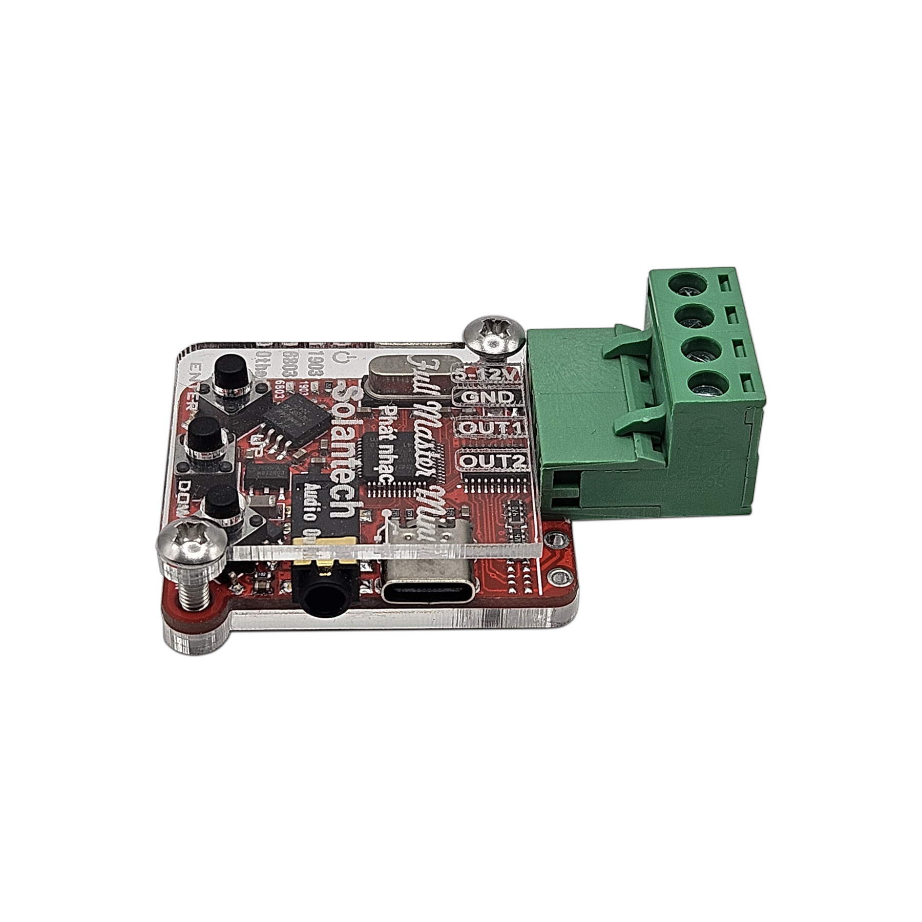 Mạch Full Mini 2 cổng Phát Nhạc |SOLANTECH | solantech