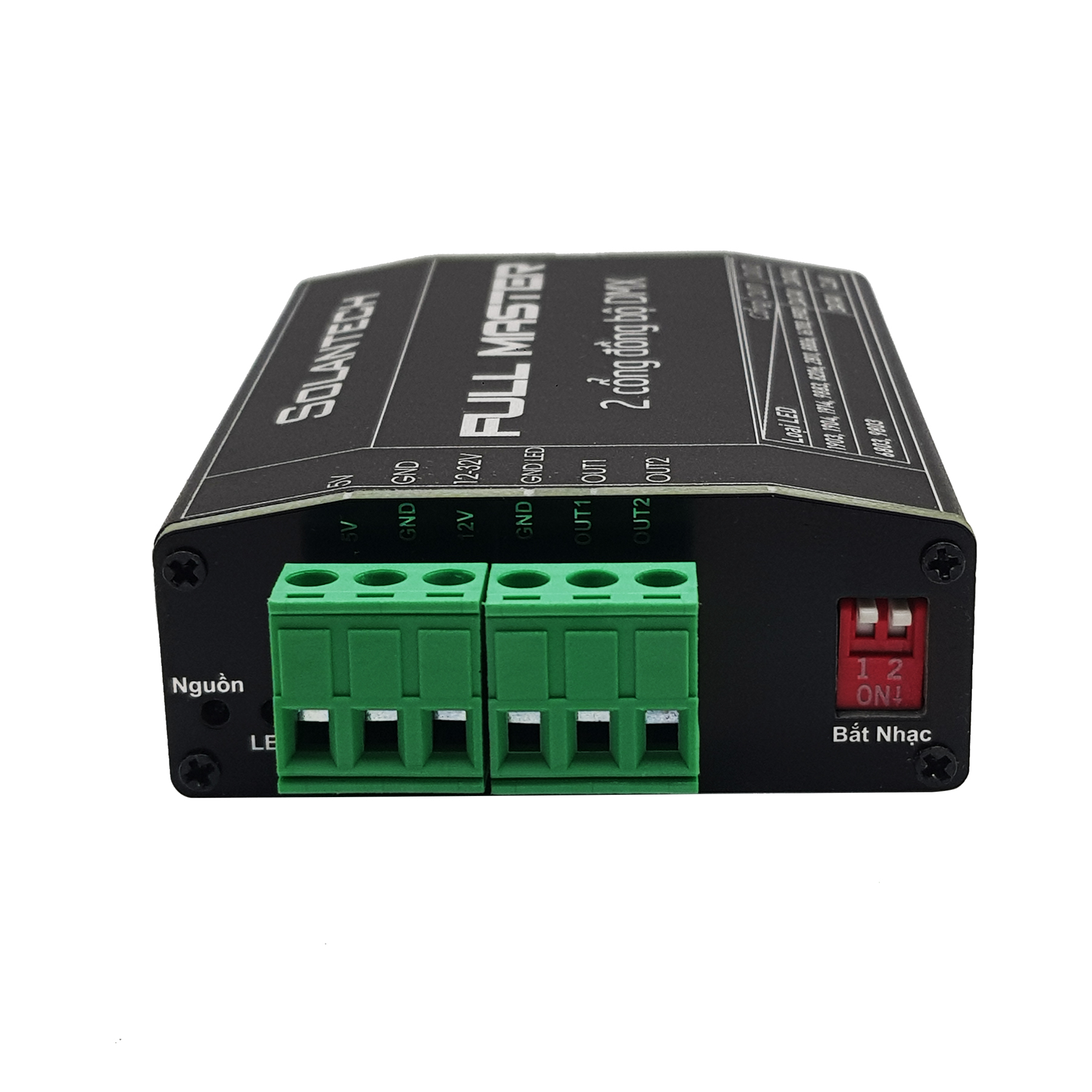MẠCH FULL MASTER 2 CỔNG ĐỒNG BỘ DMX | solantech