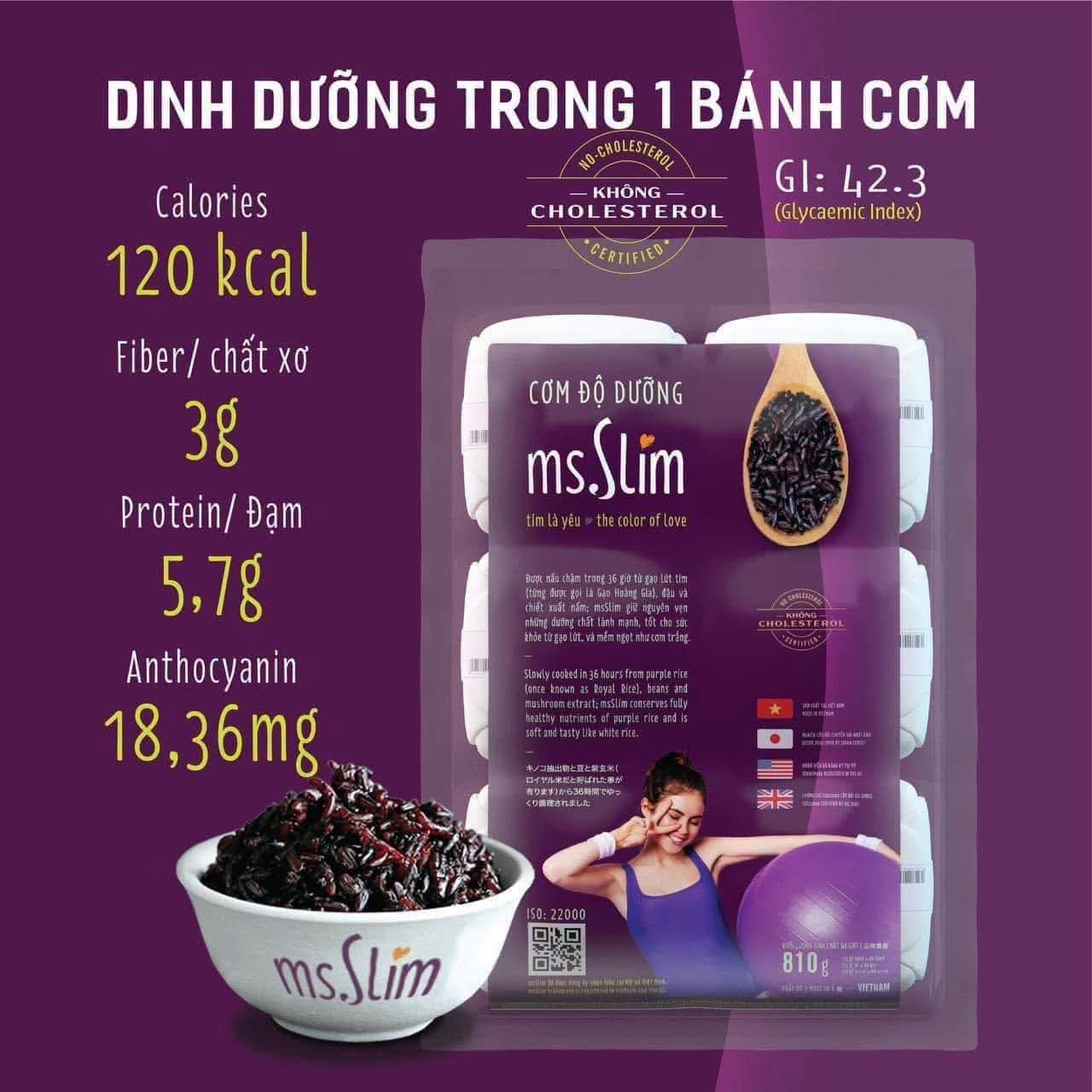 🍚 CƠM GẠO LỨT MS.SLIM – NGON, LÀNH, TIỆN LỢI, AI CŨNG ĂN ĐƯỢC! 🌿