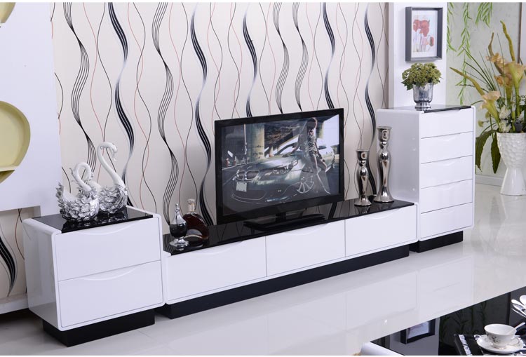 Trang trí phòng khách đẹp lung linh với kệ tivi