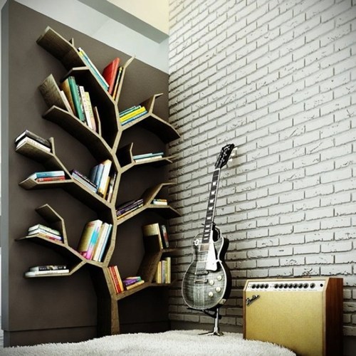 Kệ sách treo tường đẹp siêu độc đáo dành riêng cho “mọt sách”