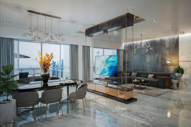 Thích thú với phong cách thiết kế nội thất phòng khách chất lừ