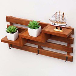 5 kệ gỗ treo tường giá rẻ độc, lạ