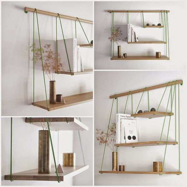 Biến hóa đồ vật cũ thành mẫu kệ treo tường vô cùng ấn tượng - P1