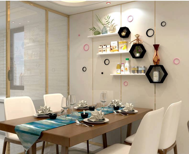 Nhà đẹp với những mẫu kệ gỗ treo tường đẹp nhất