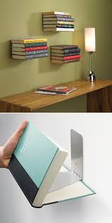 Những kệ đựng sách treo tường mang phong cách đương đại