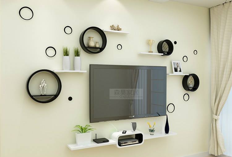 Báo giá kệ ti vi treo tường trang trí phòng khách 2017