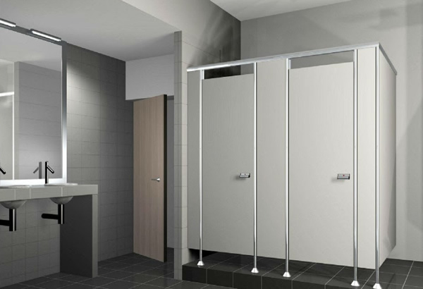 Vách ngăn nhà vệ sinh compact HPL và vách ngăn vệ sinh MFC và những điểm khác biệt