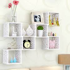 6 mẫu kệ ô vuông trang trí phòng khách chưa đến 200 nghìn đồng