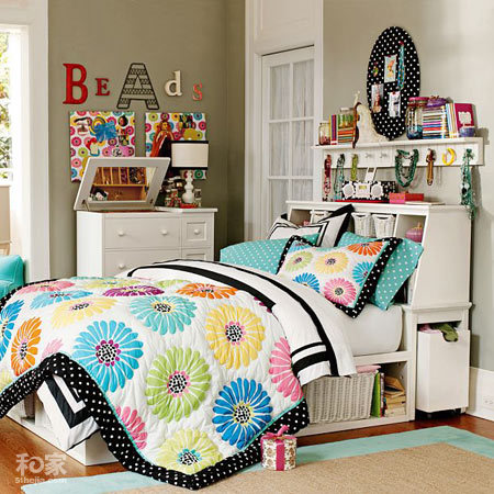 Các mẫu kệ trang trí phòng ngủ cực chất dành cho teen - P2