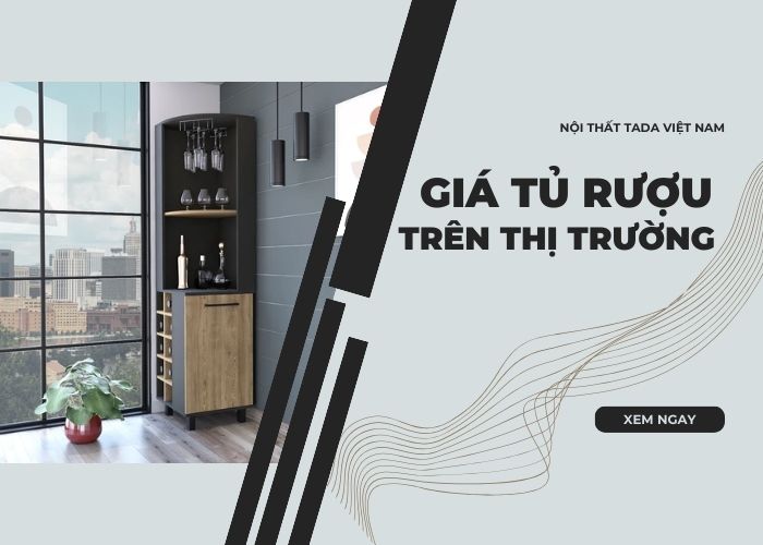 Giá tủ rượu trên thị trường hiện nay? Kinh nghiệm chọn mua tủ rượu tối ưu chi phí
