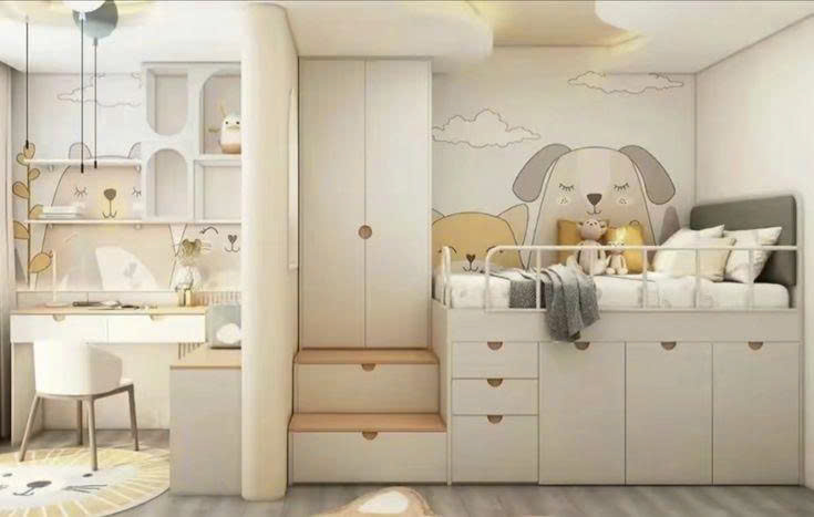 Top 15 mẫu giường ngủ liền tủ đẹp, hiện đại cho phòng nhỏ 2026