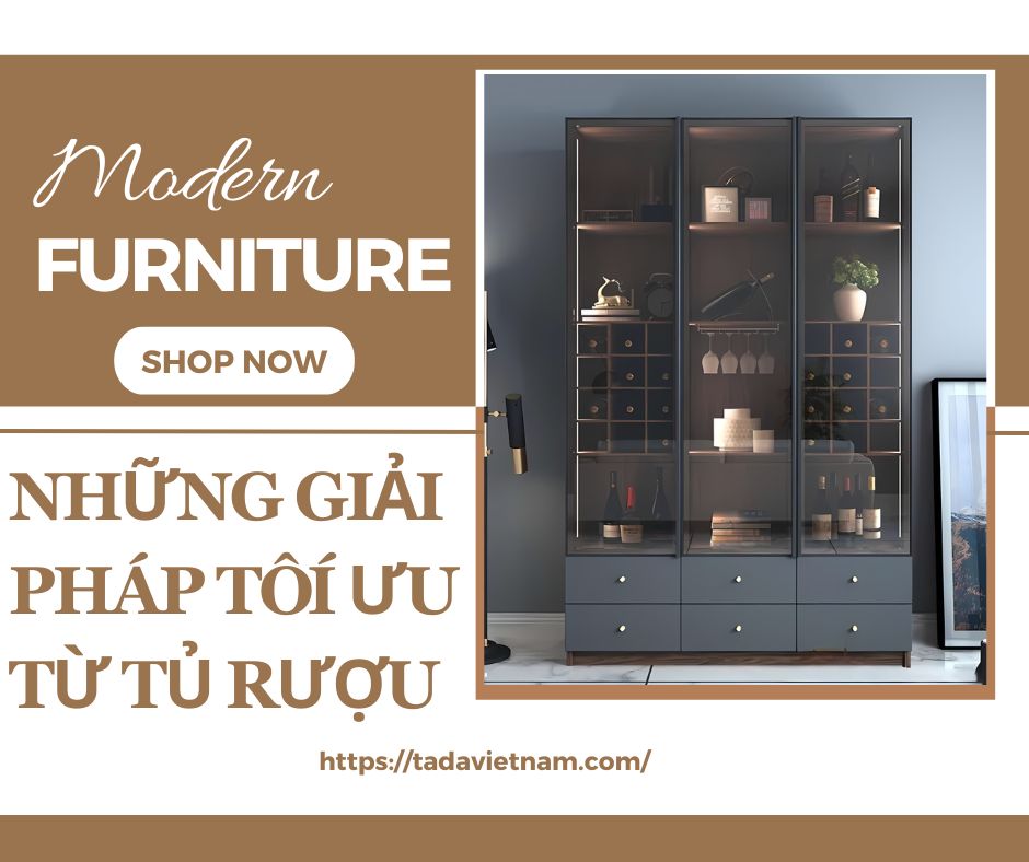 Những Giải Pháp Tối Ưu Từ Tủ Rượu. Bạn Đã Biết ?