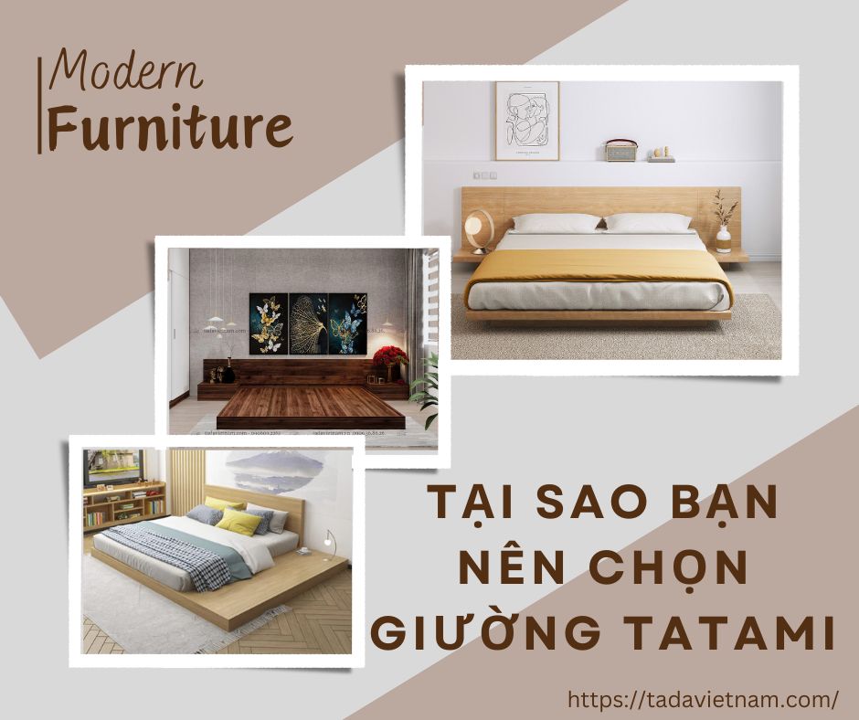 Tại Sao Bạn Nên Chọn Giường Tatami ?