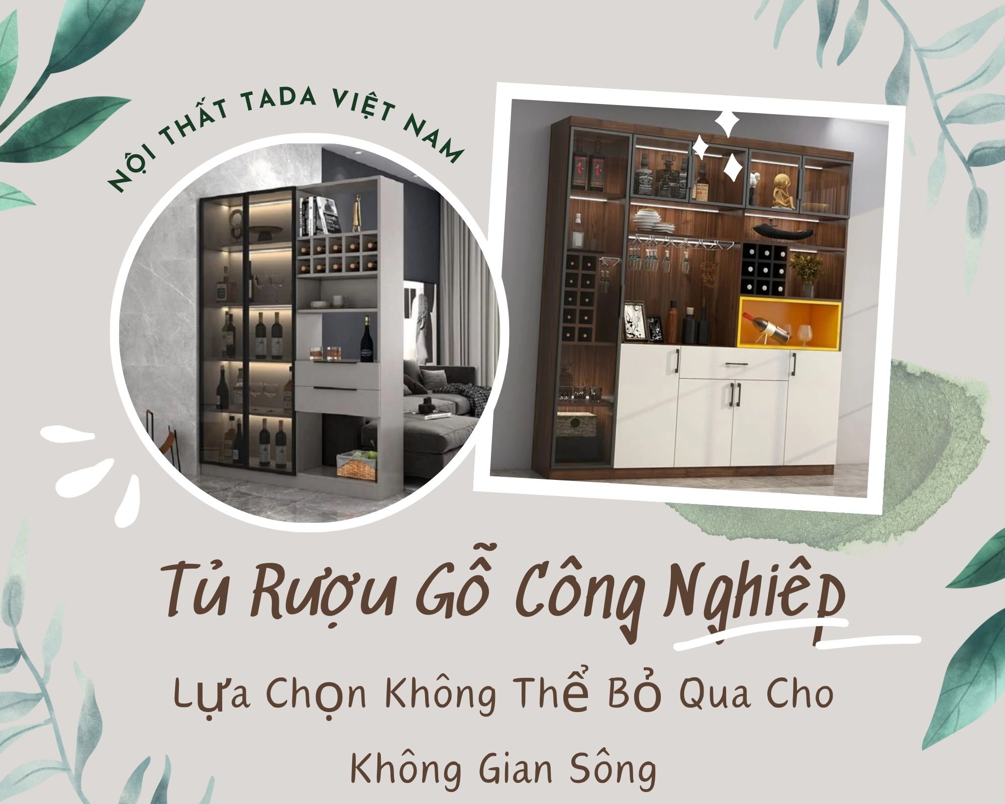 Tủ Rượu Gỗ Công Nghiệp - Lựa Chọn Không Thể Bỏ Qua Cho Không Gian Sống