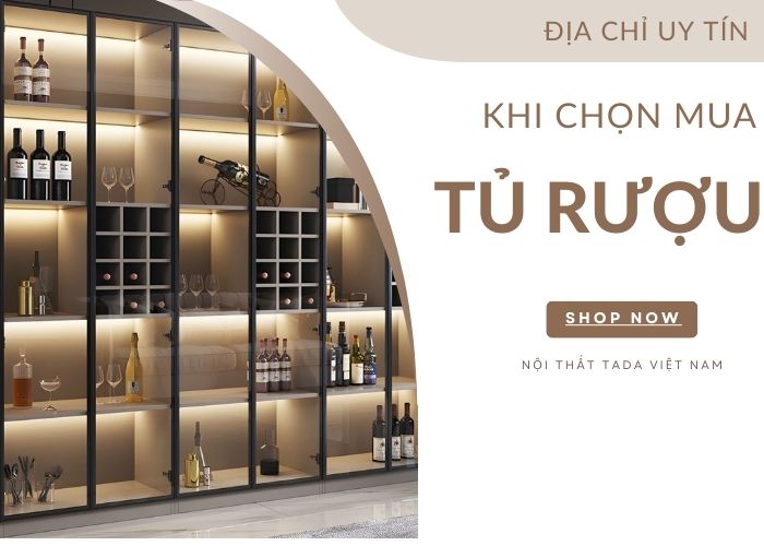 Khám phá địa chỉ uy tín hàng đầu khi mua tủ trưng rượu