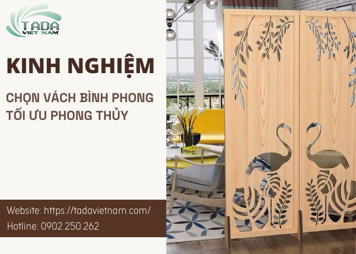 Kinh nghiệm chọn vách bình phong tối ưu phong thủy - Bạn đã biết?