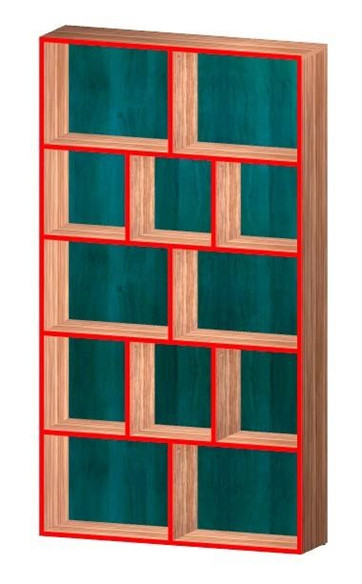 HƯỚNG DẪN LẮP ĐẶT KỆ SÁCH ỐP LƯNG RỘNG 1000