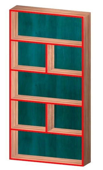 HƯỚNG DẪN LẮP ĐẶT KỆ SÁCH ỐP LƯNG RỘNG 600