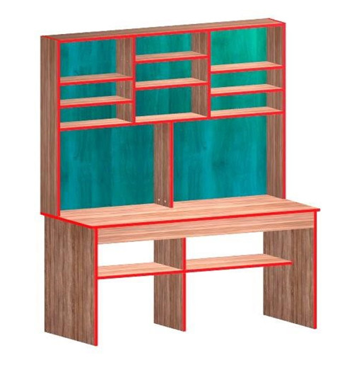 HƯỚNG DẪN LẮP ĐẶT BÀN HỌC LỚN