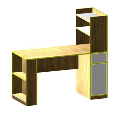 HƯỚNG DẪN LẮP ĐẶT BÀN HỌC GIÁ SÁCH 1M4