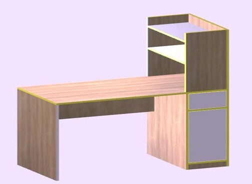 HƯỚNG DẪN LẮP ĐẶT BÀN HỌC GIÁ SÁCH 1M2