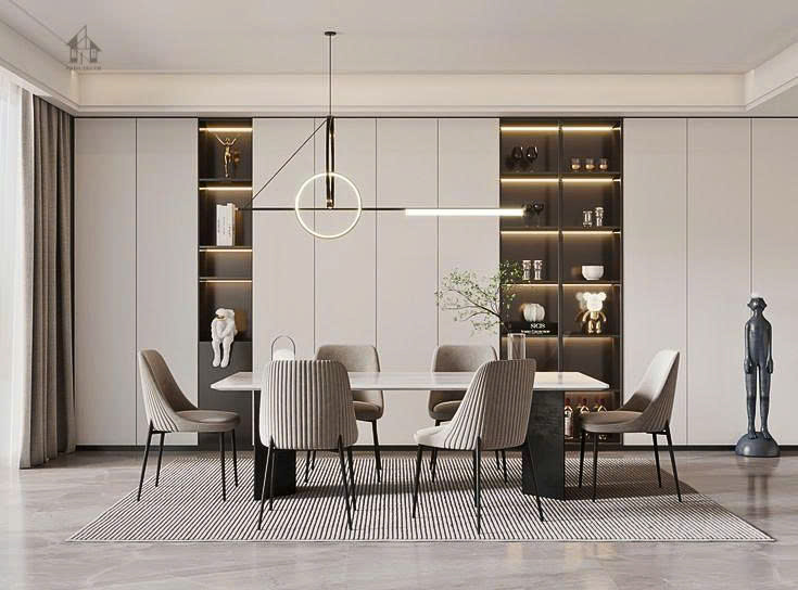 Mẫu Tủ Rượu Đẹp 2026 – Xu Hướng Tủ Rượu Phòng Khách Hiện Đại