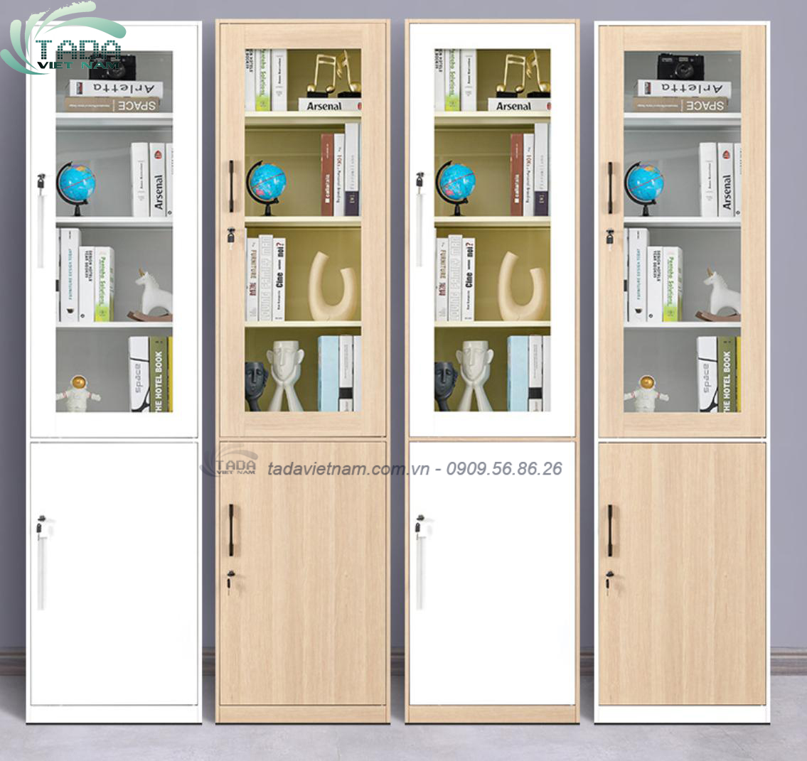 Tủ đựng sách đa năng, chất liệu gỗ MDF, thương hiệu TADA Việt Nam  - TDKS11