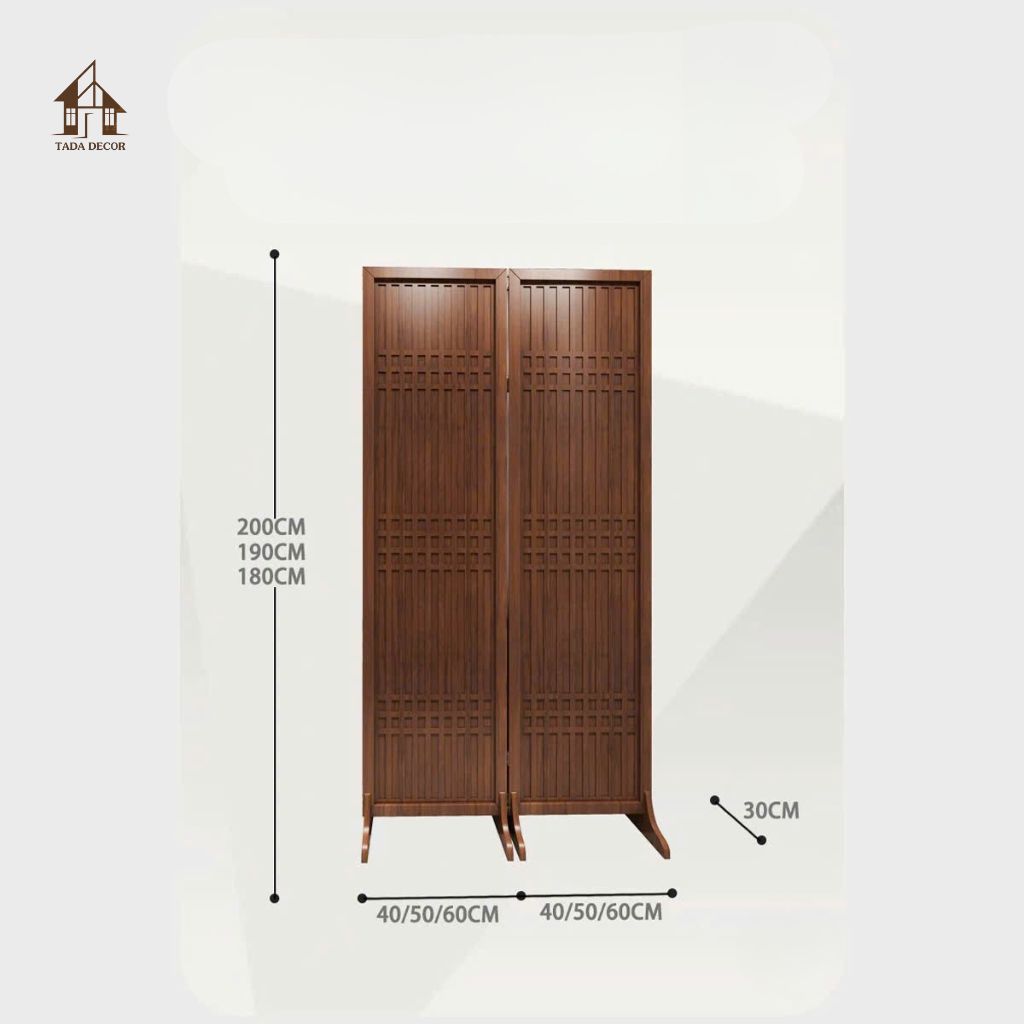 Vách ngăn phòng CNC VBP918 thiết kế tối giản, phù hợp nội thất chung cư hiện đại