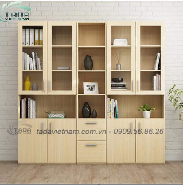 Tủ đựng sách đa năng, chất liệu gỗ MDF, thương hiệu TADA Việt Nam  - TDKS10