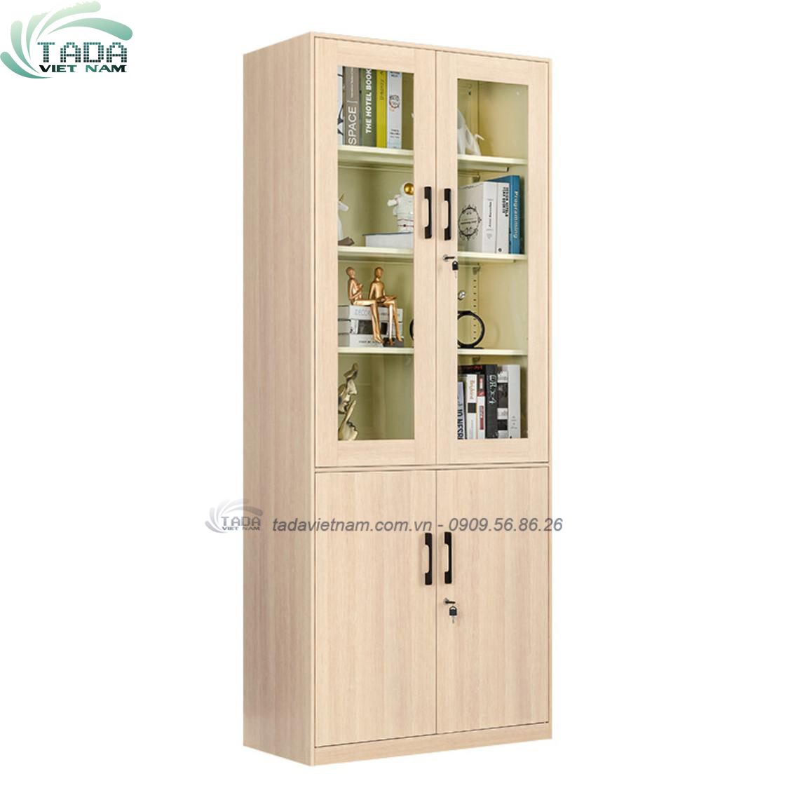Tủ đựng sách đa năng, chất liệu gỗ MDF, thương hiệu TADA Việt Nam  - TDKS11